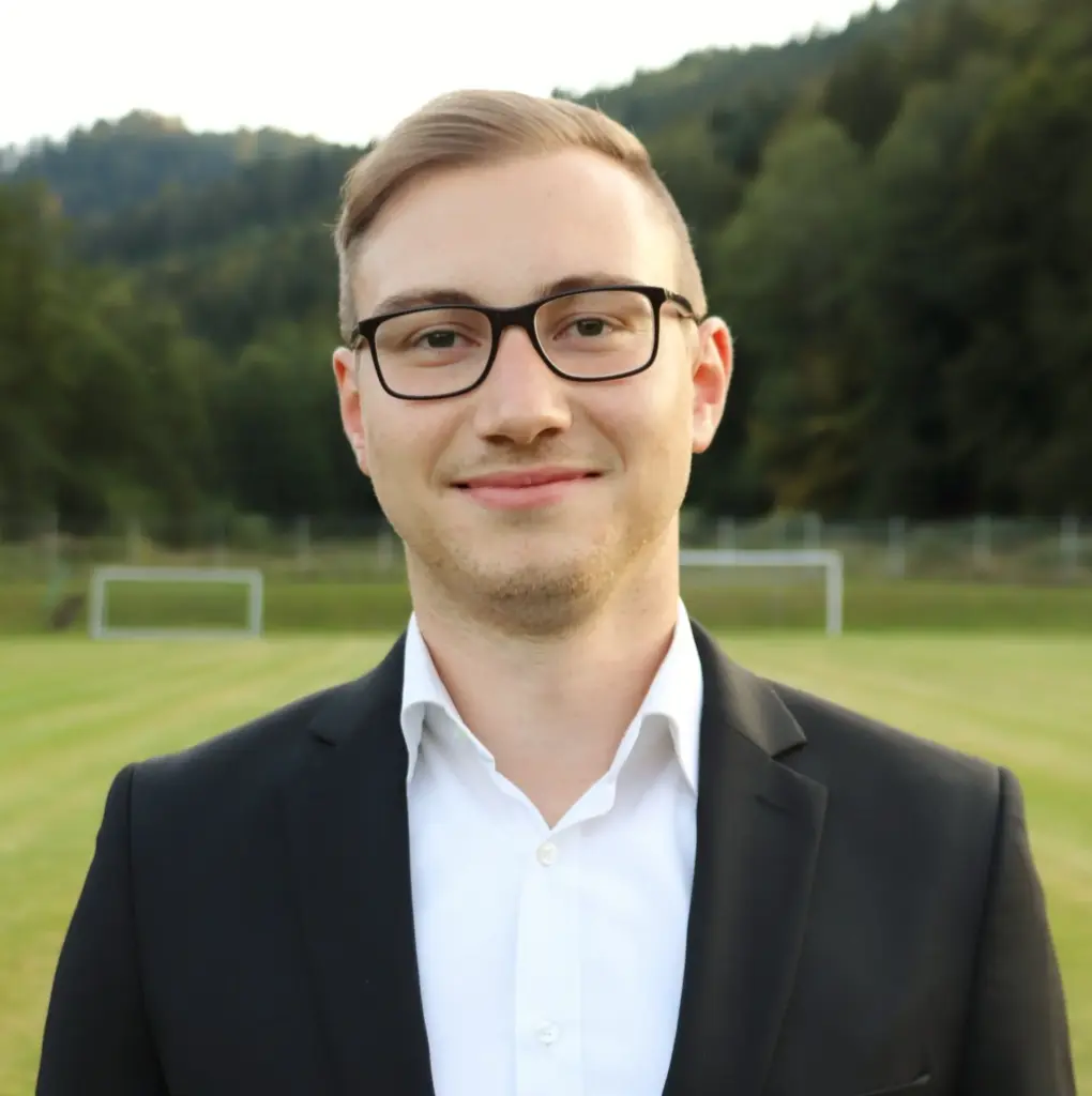 Vorstandschaft Marcel Huck Kassier Porträt