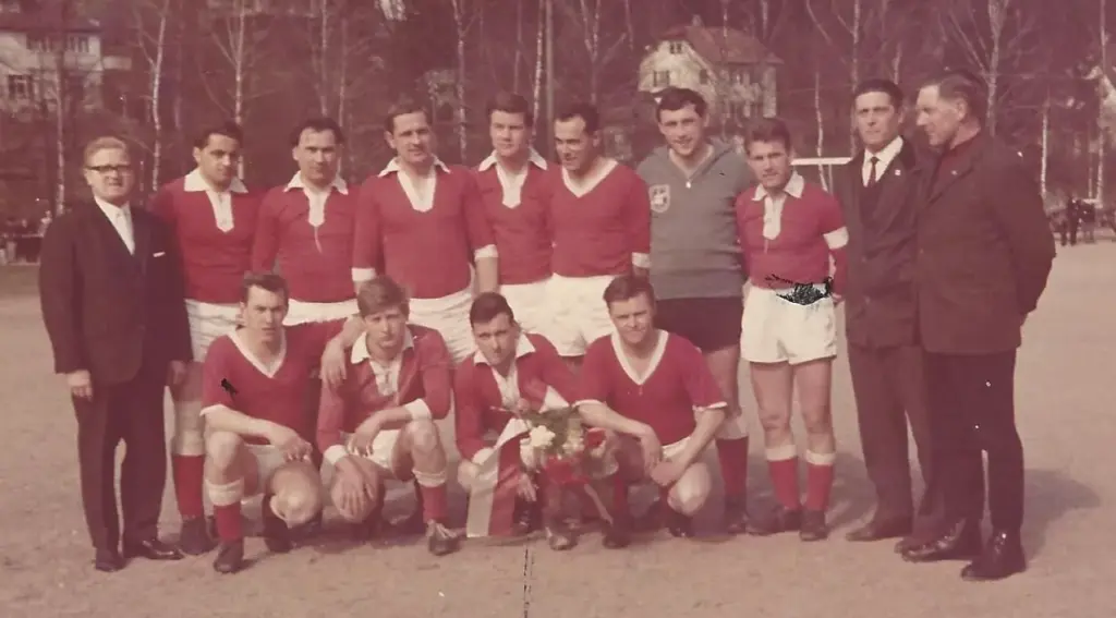 SV Bad Herrenalb Staffelmeister Mannschaftsfoto 1973